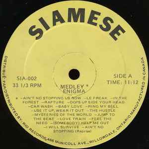 Enigma - Medley (12", Mixed)