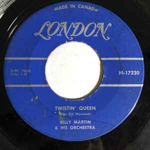 Billy Martin & His Orchestra - Twistin' Queen (7", Single)
