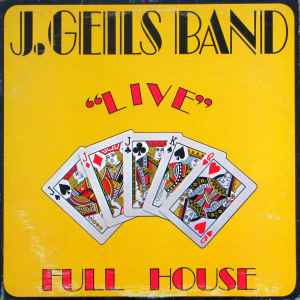 The J. Geils Band - "Live" Full House (LP, Album)