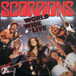 Scorpions - World Wide Live (2xLP, Album, Gat)