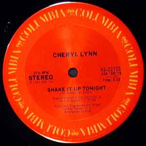 Cheryl Lynn - Shake It Up Tonight (12")