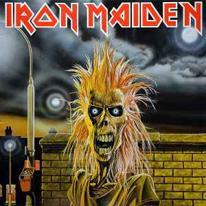 Iron Maiden - Iron Maiden (LP, Album, RE)