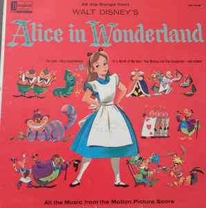 Walt Disney's Alice In Wonderland (LP, Album, Mono)