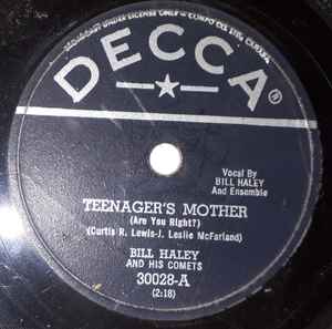 Bill Haley And His Comets - Teenager's Mother / Rip It Up (Shellac, 10")