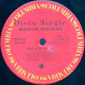 Martin Stevens - Love Is In The Air (12")