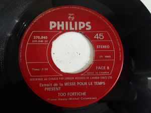 Les Yper-Sound - Too Fortiche / Psyché Rock (7", Single)