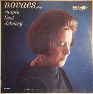 Guiomar Novaes - Plays Chopin Liszt Debussy (LP)