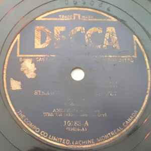 Andrews Sisters - Straighten Up And Fly Right / Tico-Tico (Shellac, 10")