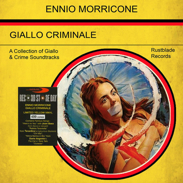 Ennio Morricone - Giallo Criminale (LP, RSD, Comp, Ltd, Yel)
