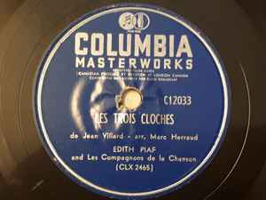 Edith Piaf & Les Compagnons De La Chanson - Les Trois Cloches (Shellac, 12")