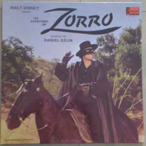 Walt Disney, Daniel Gélin - Zorro (LP, Album, Gat)