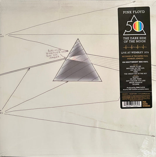 Pink Floyd - The Dark Side Of The Moon (Live At Wembley 1974) (LP, Album, 180)