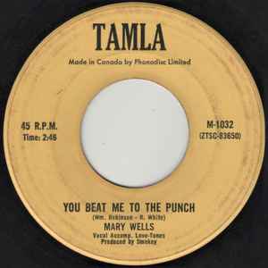 Mary Wells - You Beat Me To The Punch / Old Love  (7", Single)