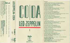 Led Zeppelin - Coda (Cass, Album, Dol)
