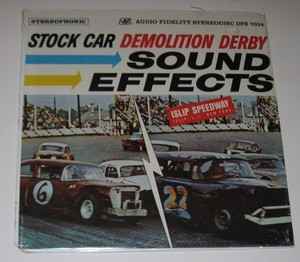 No Artist - Stock Car Demolition Derby Sound Effects (LP, Album)