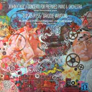 John Cage - Concerto For Prepared Piano & Orchestra (LP, Album, Gat)