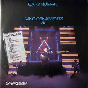 Gary Numan - Living Ornaments '79 And '80 (2xLP, Album)